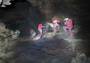 Die Gruppe beim Ausstieg aus der Sahara, Foto Schorsch