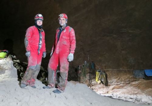 Markéta Krízova und Jirí Vokac in der Sahara, Foto Georg Bäumle